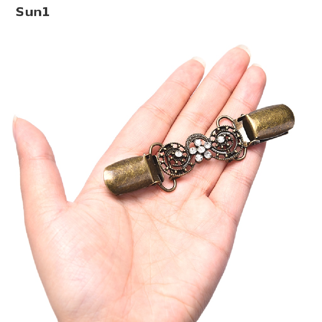 Sun1 > Kẹp Giữ Khăn Choàng / Áo Khoác Cardigan Phong Cách Retro Dành Cho Nữ