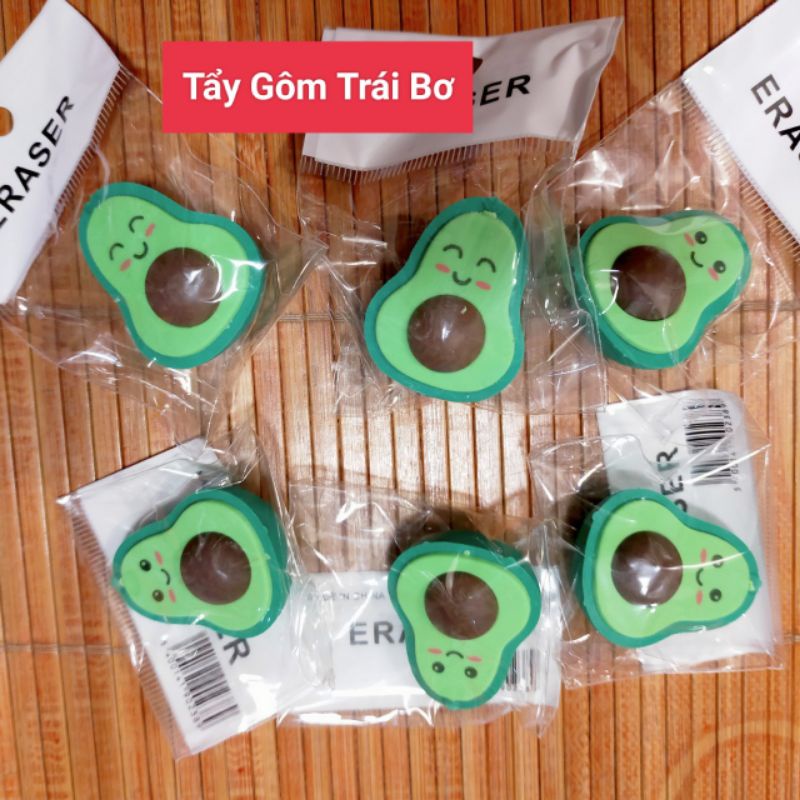 TẨY Gôm Trái Bơ