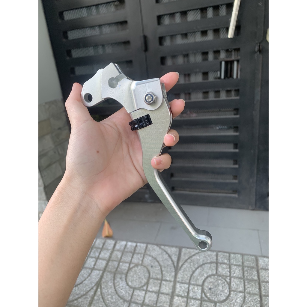 TAY THẮNG RACING BOY V5 EXCITER MÀU BẠC