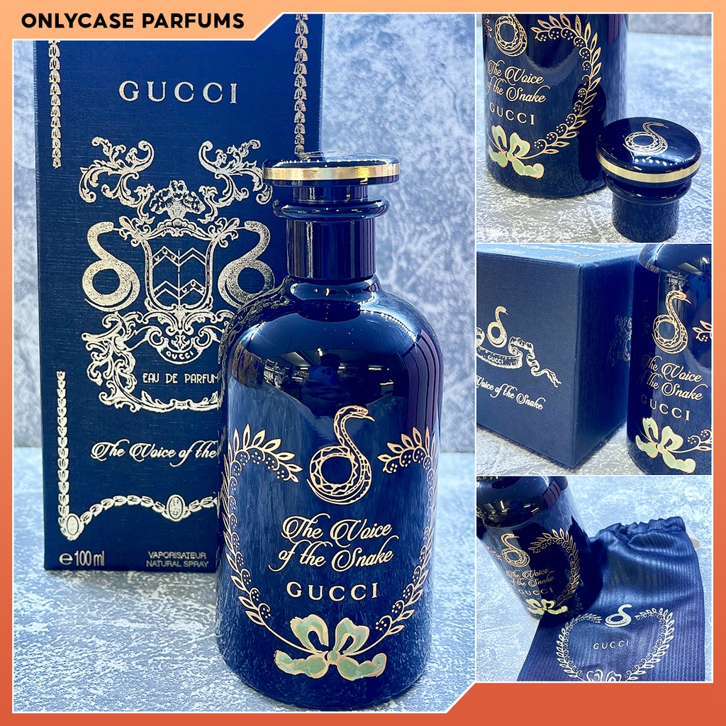 Nước Hoa Unisex Hàng Pháp Gucci Rắn Đen The Voice Of The Snacks chai 100ml . Lưu hương 12-14h