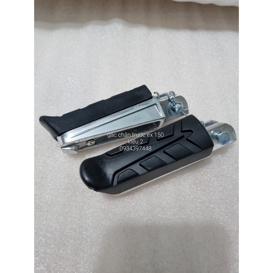 GÁC CHÂN TRƯỚC XE EX 150