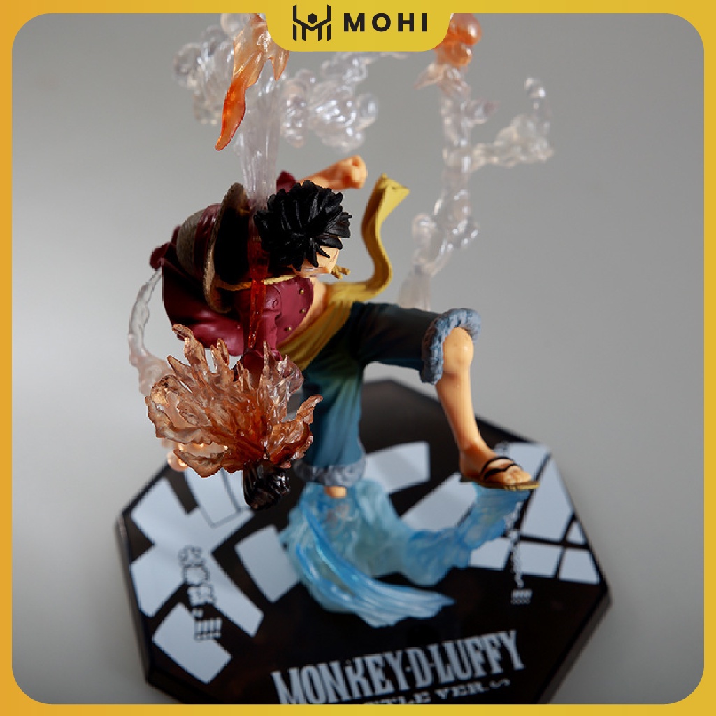 - Mô Hình One Piece Luffy, Luffy Gear 2, Figure Tượng Luffy F.zero