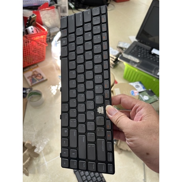 Bàn phím xác 0PVDG3 laptop dell inspiron 14 3420 3520 5420 5520 7520 có đèn led chưa test không bảo hành
