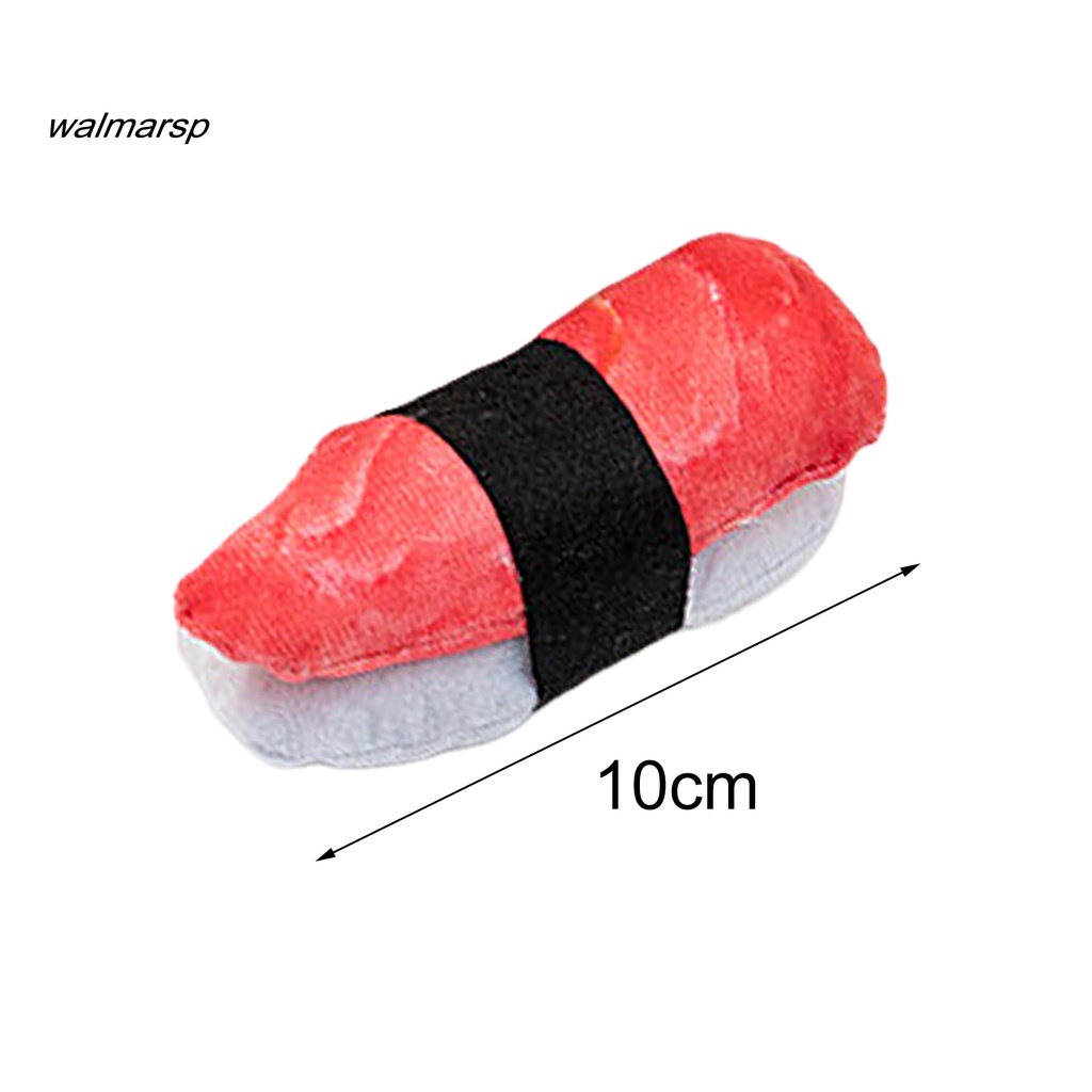 Đồ Chơi Nhồi Bông Hình Sushi Chống Trầy Tự Nhiên Cho Mèo Cưng