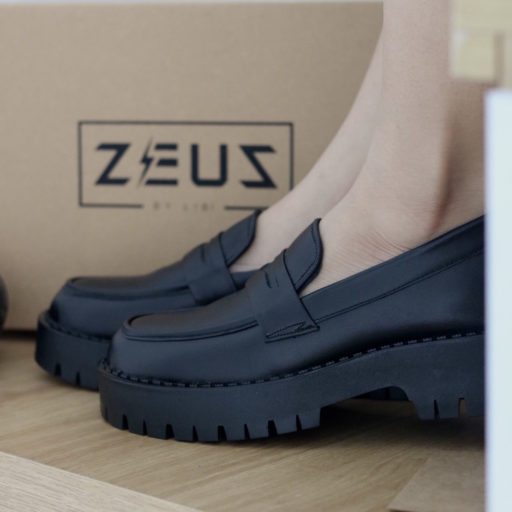 Giày Penny Loafer Nam Nữ Công Sở Form Dáng Classic, Da Bò Nguyên Tấm, Hỗ Trợ Tăng Chiều Cao