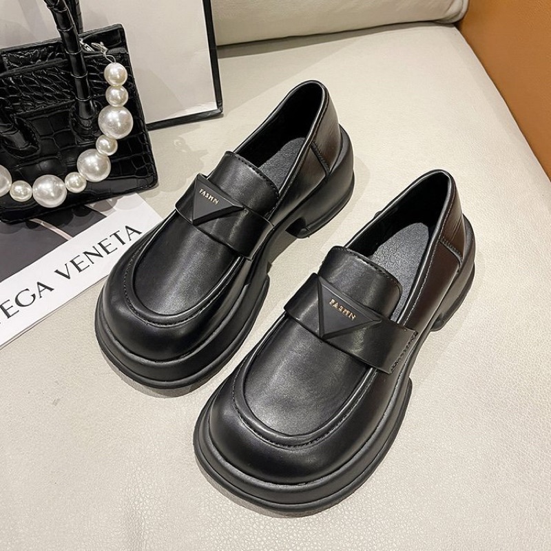 - Giày nữ Oxford phong cách Nhật Bản Đế Cao khóa tam giác trend 2023