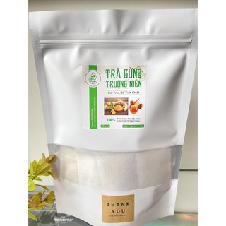 TRÀ GỪNG TRƯỜNG NIÊN (Trà bancha và gừng sẻ thơm lừng)