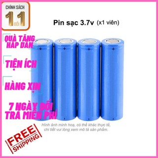 Pin 18650 dung lượng 2400mah 3.7v dùng cho quạt mini, đèn pin, tông đơ, sạc dự phòng