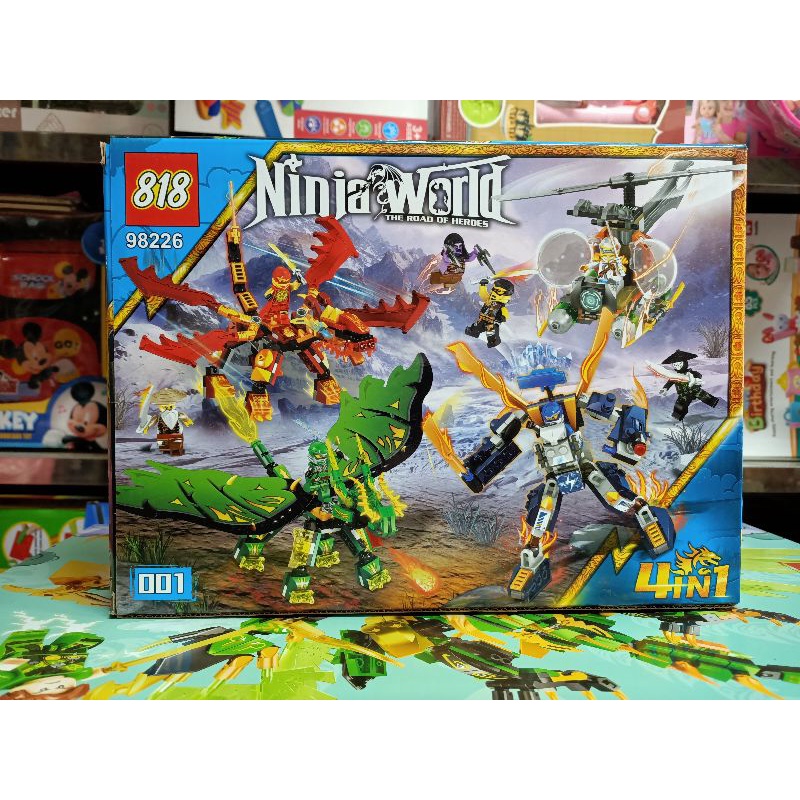Xếp hình lắp ghép lê gô NINJA Rồng 98226-003