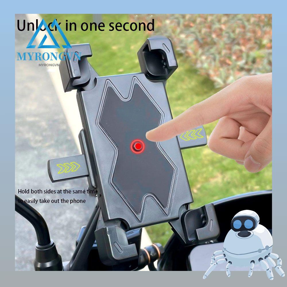 Bicycle Motorcycle Phone Holder 360° Auto Adjustable Mount