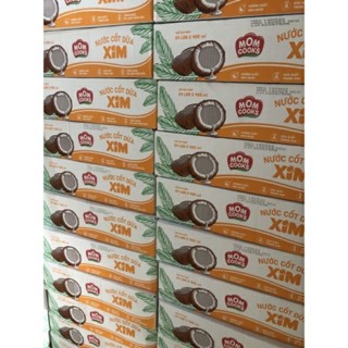 Thùng 24 lon nước cốt dừa xim Mom cooks 400ml