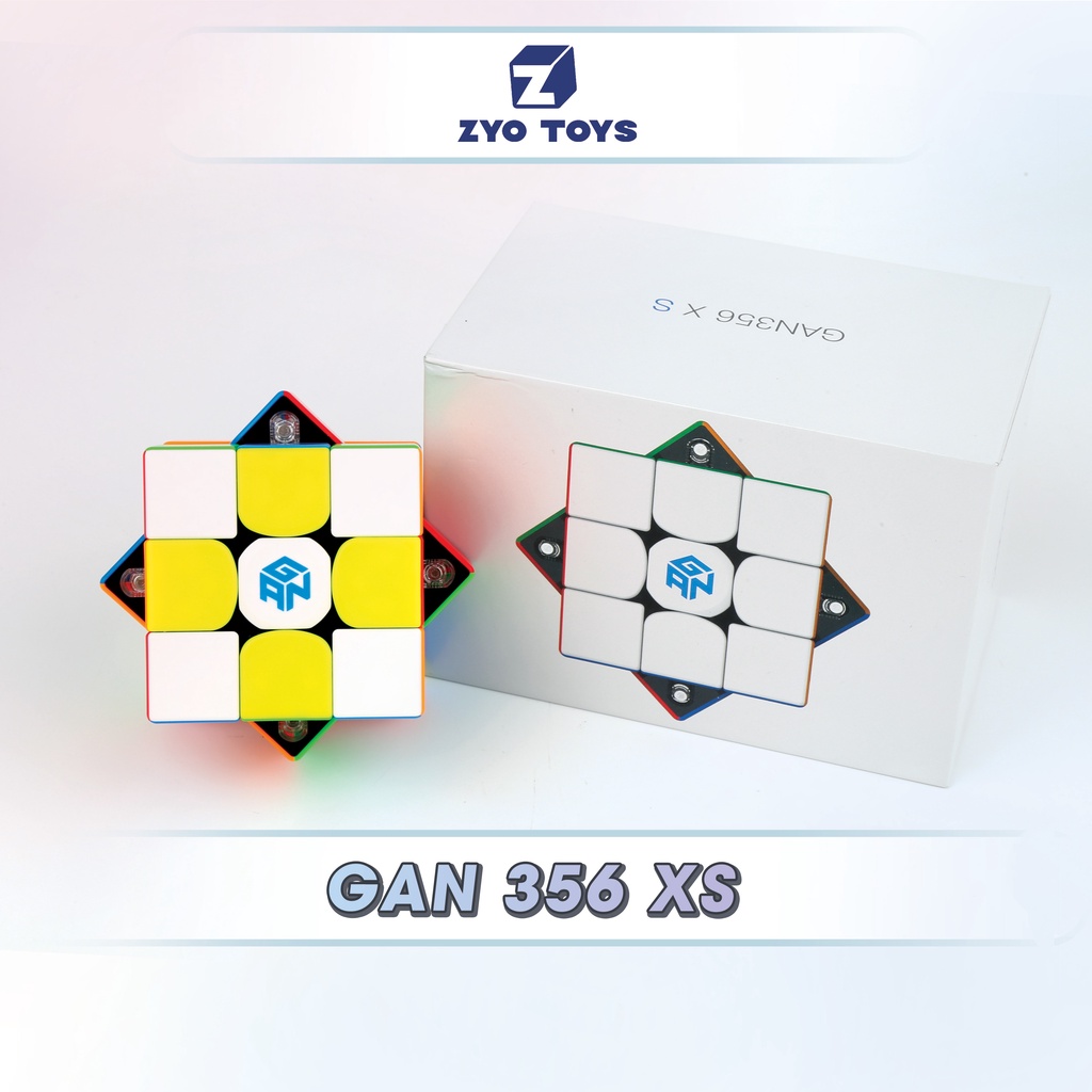 Rubik 3x3 Gan 356 XS Stickerless- Gan 356 Xs Lite  - Zyo Toys