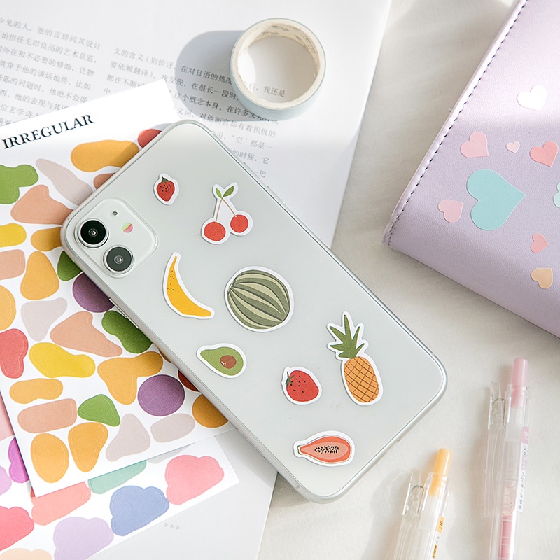 1 Nhãn Dán Trang Trí Kiểu Dáng Đơn Giản Sáng Tạo