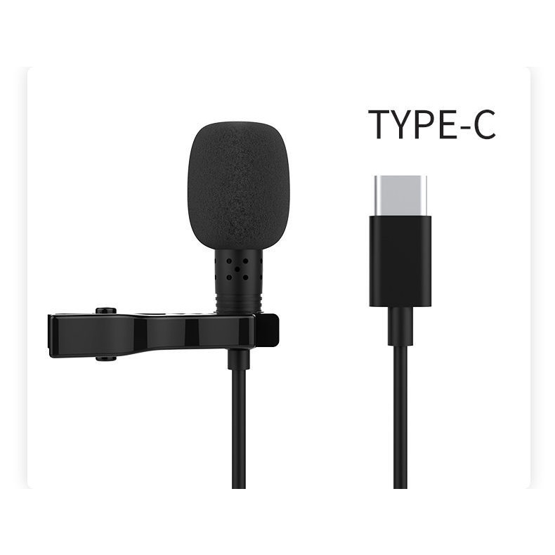 Mic cài áo có dây , livestream, ghi âm, quay video tiktok cao cấp