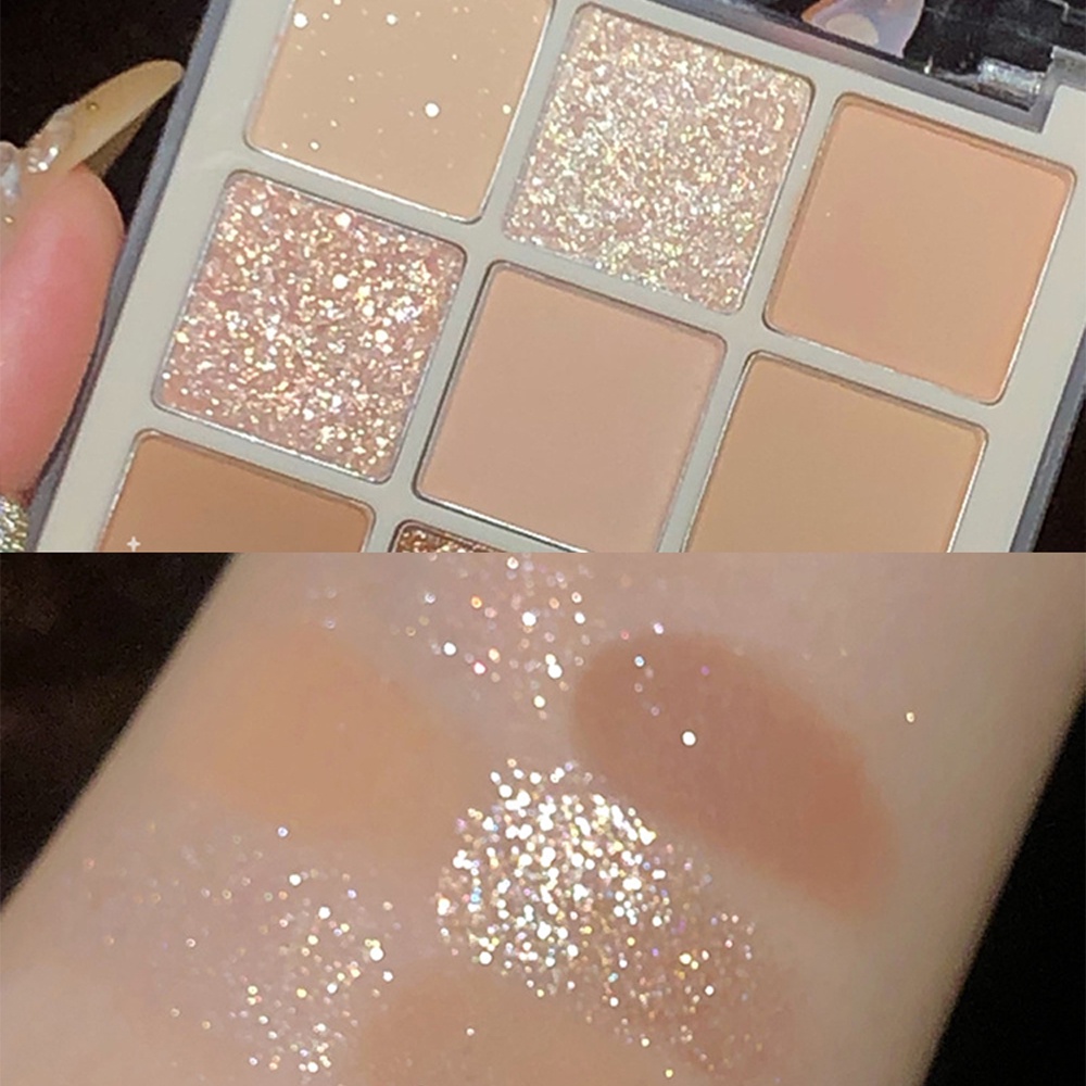 Bảng Phấn Mắt 9 Màu Sắc Dikalu Baby BB1 MMQ 2022