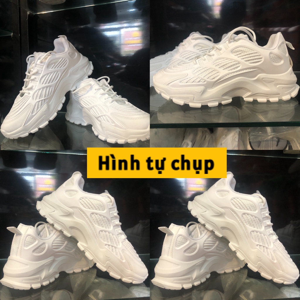 Giày thể thao nam cao cấp đế cao 3.5cm, đế cao su nguyên miếng, mang đi học, đi chơi