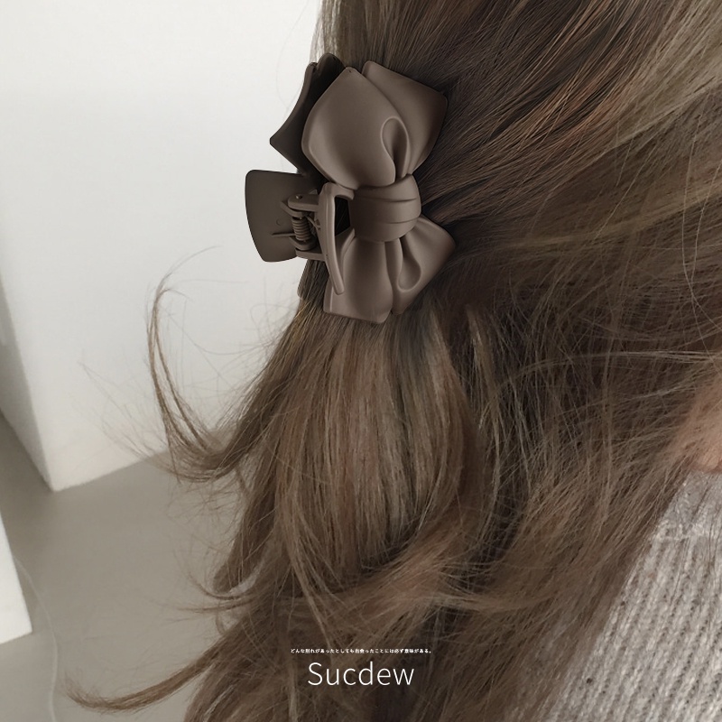 Kẹp Tóc Nơ Dễ Thương Phong Cách Hàn Quốc