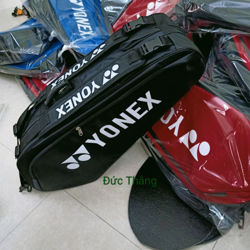 túi vợt Yonex full đen 4 ngăn