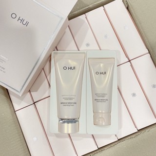 SET SỮA RỬA MẶT OHUI MIRACLE CẤP ẨM ĐẶC BIỆT 200ML TẶNG 100ML