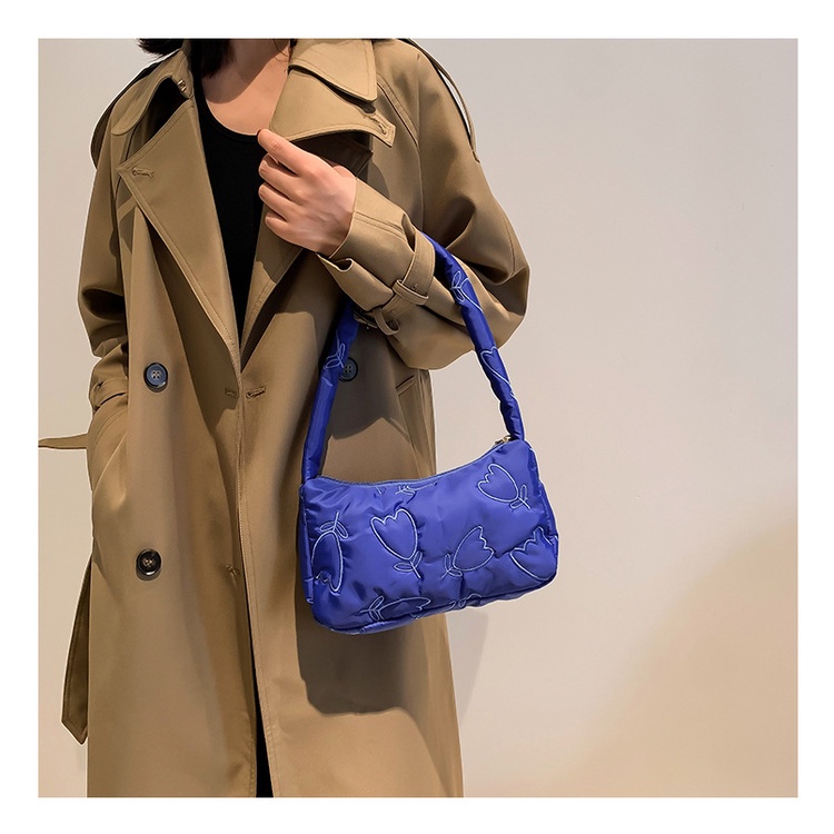Túi Xách Cotton Nylon Thêu Họa Tiết Thời Trang Mới 2022 Cho Nữ