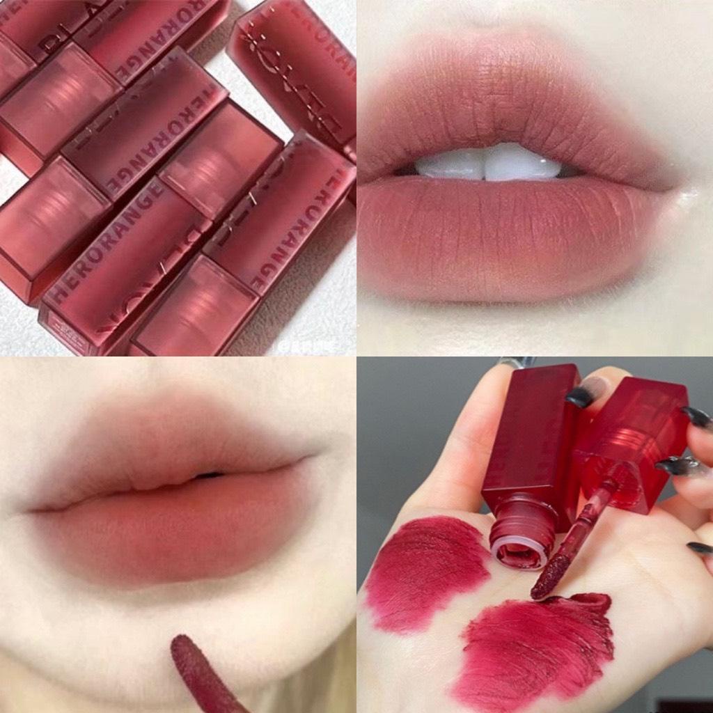 Son Herorange Vỏ Đỏ 3.5g Lên Màu Cực Đẹp, Lâu Trôi, Chống Nước