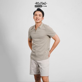 Áo Polo Nam Tay Ngắn Cổ V Form Fitted - Routine 10F20POL021R