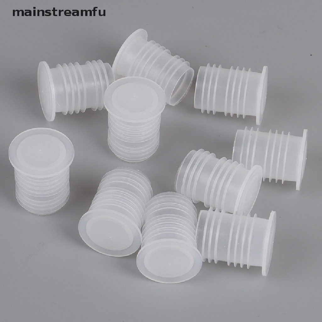 10 Nút Chặn Chai Rượu Vang Bằng Thủy Tinh