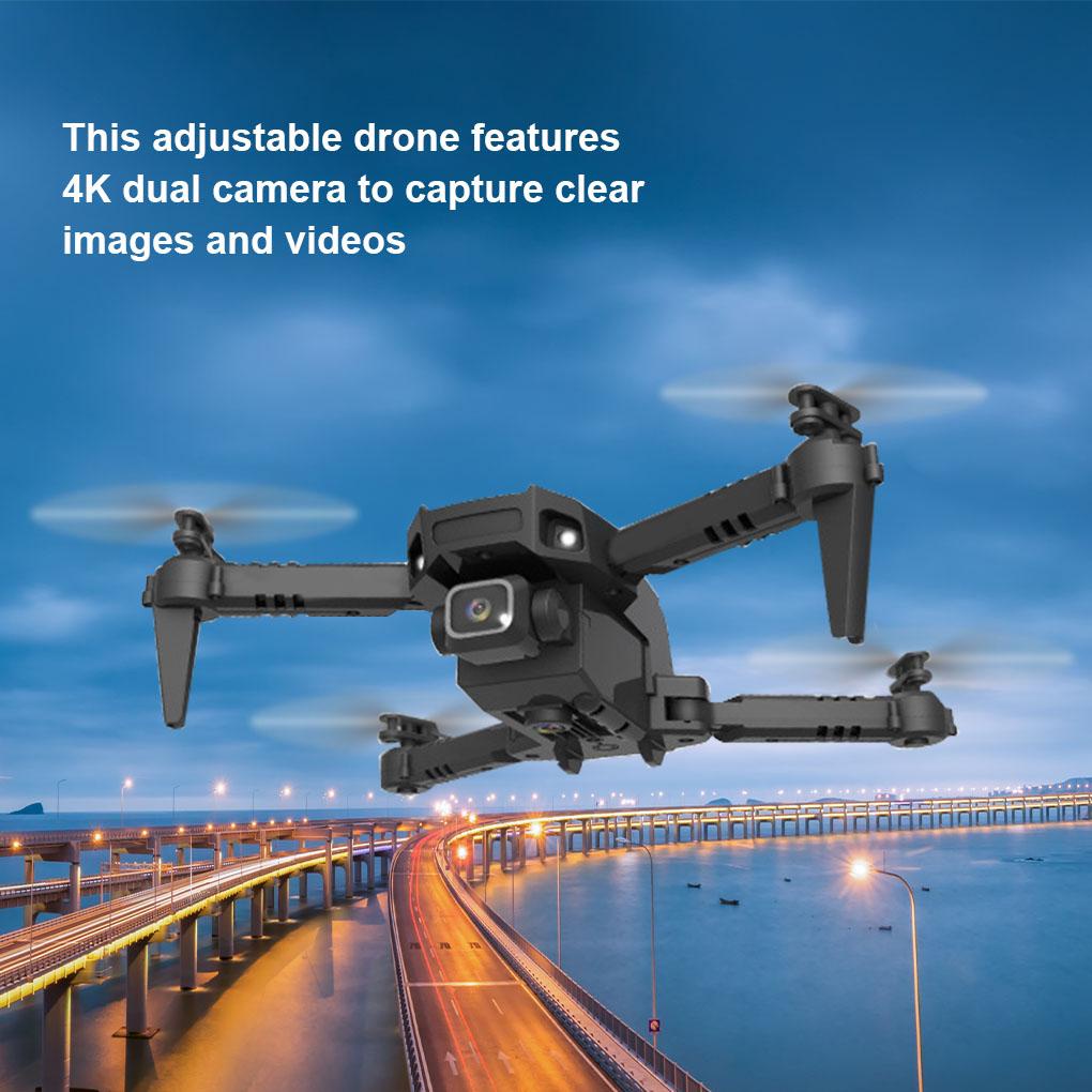 Drone Điều Khiển Từ Xa 4K Kết Nối WiFi Chống Va Chạm Có Thể Gập Lại