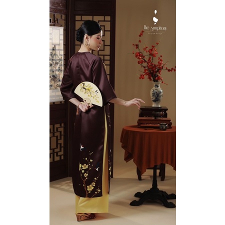 Guốc gỗ nữ, dép gỗ 7 phân quai lụa Bồ Câu guốc mộc đế xuồng mặc áo dài, bà ba, yếm, đồ lam đi chùa, phụ kiện chụp ảnh