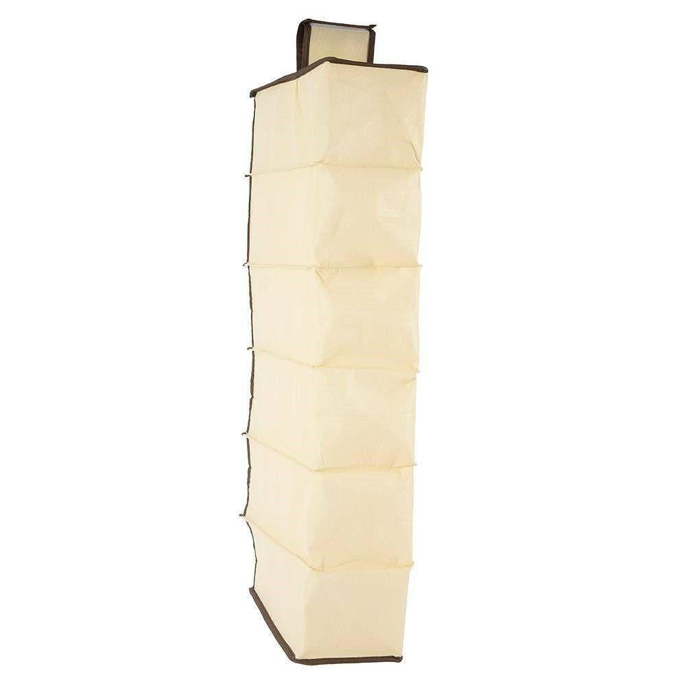 KUNHEV Túi Vải Cotton Treo Tủ Quần Áo Tiết Kiệm Không Gian Có Thể Gập Lại