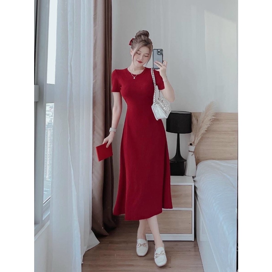 Đầm bigsize nữ dáng dài hở lưng sexy xinh xắn từ 55-85kg