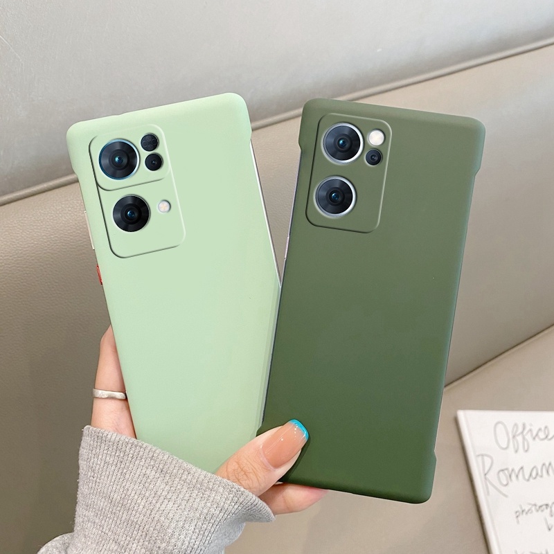 Ốp Điện Thoại PC Cứng Màu Kẹo Nhám Không Viền Cho OPPO Realme GT Neo 2 3 2T 3T Pro