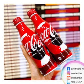 [THÙNG 30 CHAI] Coca Cola / Cocacola chai cao phiên bản mới nhất 2022 - Nhật Bản
