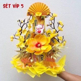 [TẶNG KEO NẾN] SET VIP TRANG TRI THAP BANH TET