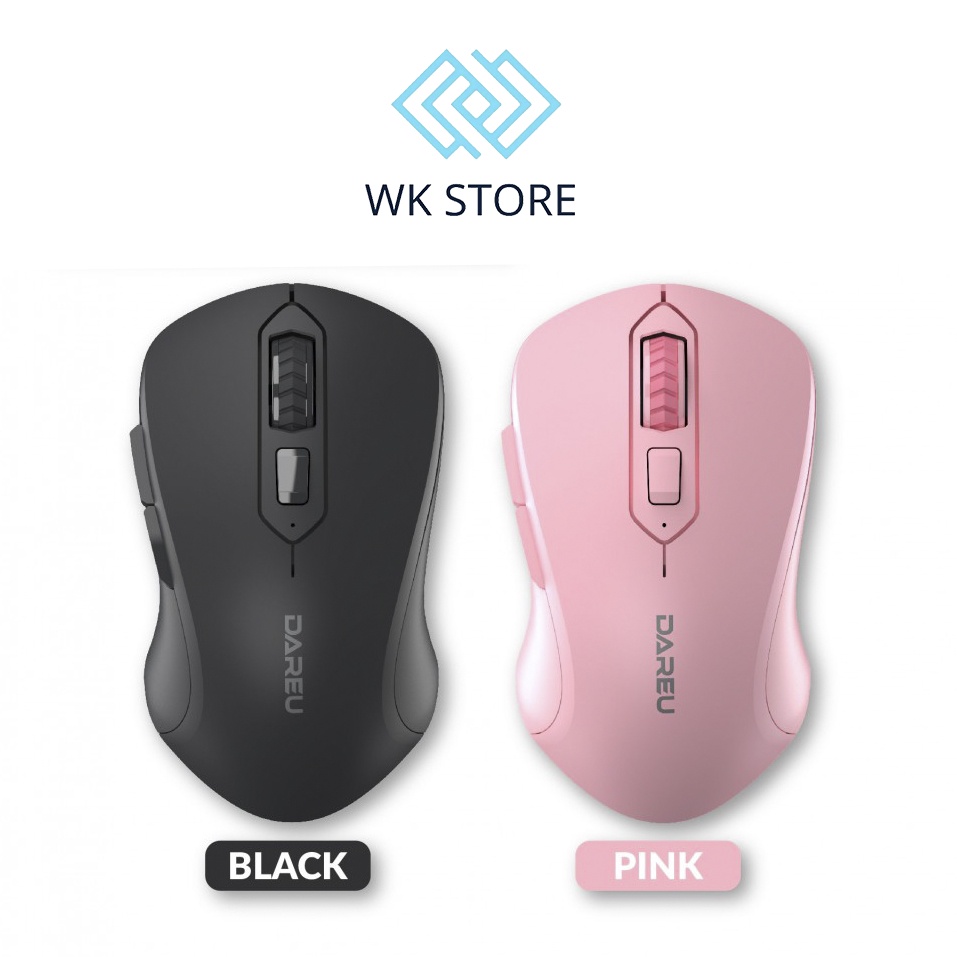 Chuột không dây Bluetooth 5.0 Dareu LM115B + Wireless 2.4GHz  - Hàng chính hãng