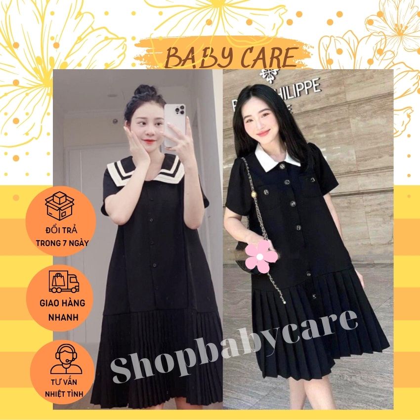 VÁY BẦU DÁNG TIỂU THƯ SANG CHẢNH - ĐẦM BẦU XINH THIẾT KẾ MỀM MẠI ĐI DỰ TIỆC MẶC BẦU VÀ SAU SINH