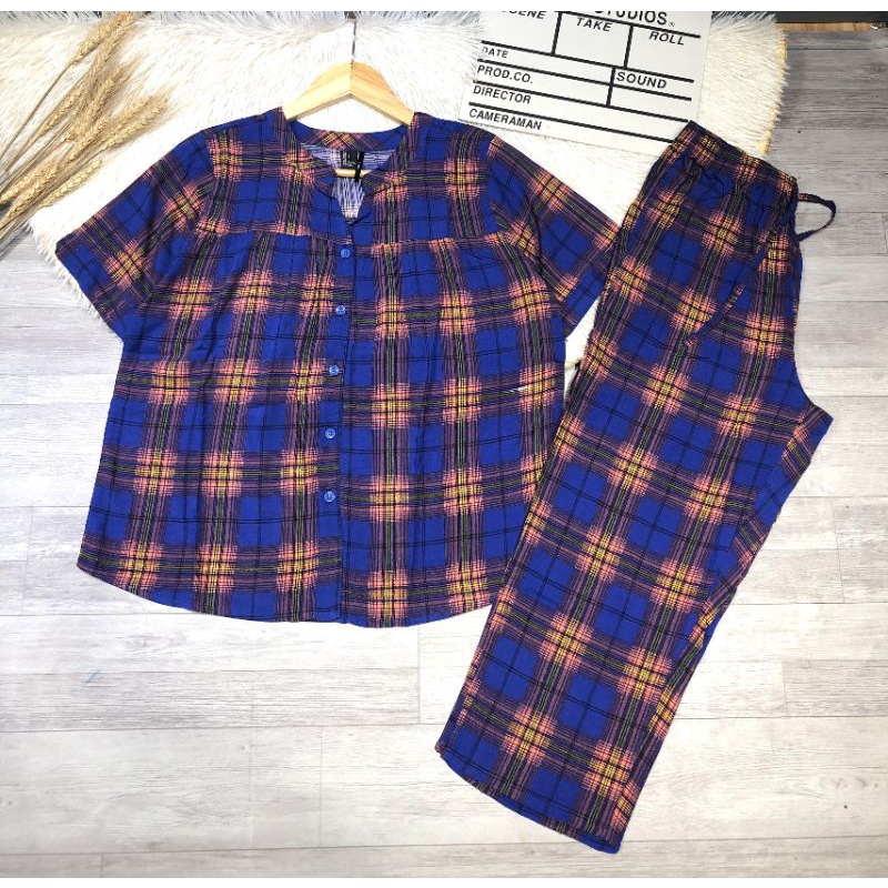 (SALE) Đồ Bộ Tole 8Tấc cài nút