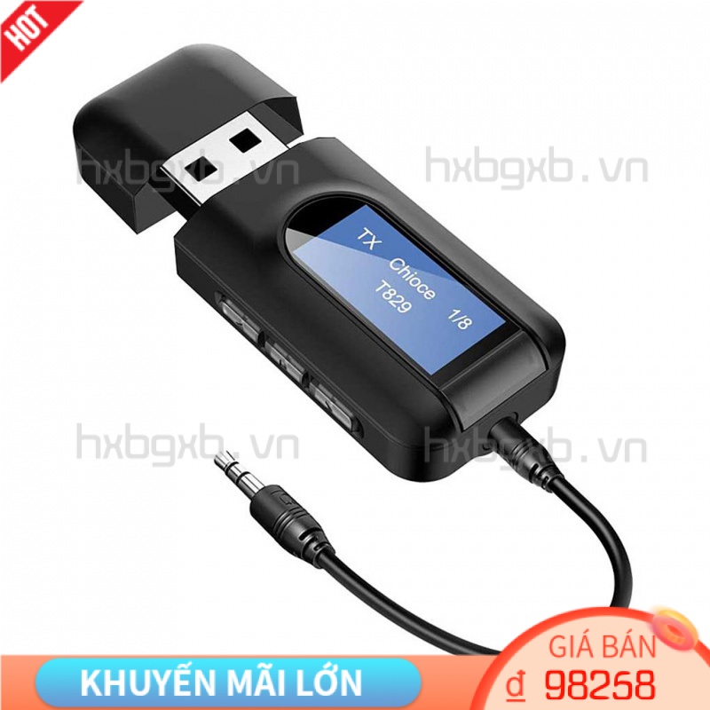 [hxbgxb]Wireless Receiver Transmitter TV Headphone Portable USB Bluetooth-compatible 5 0 Adjustable Audio Adapter Music