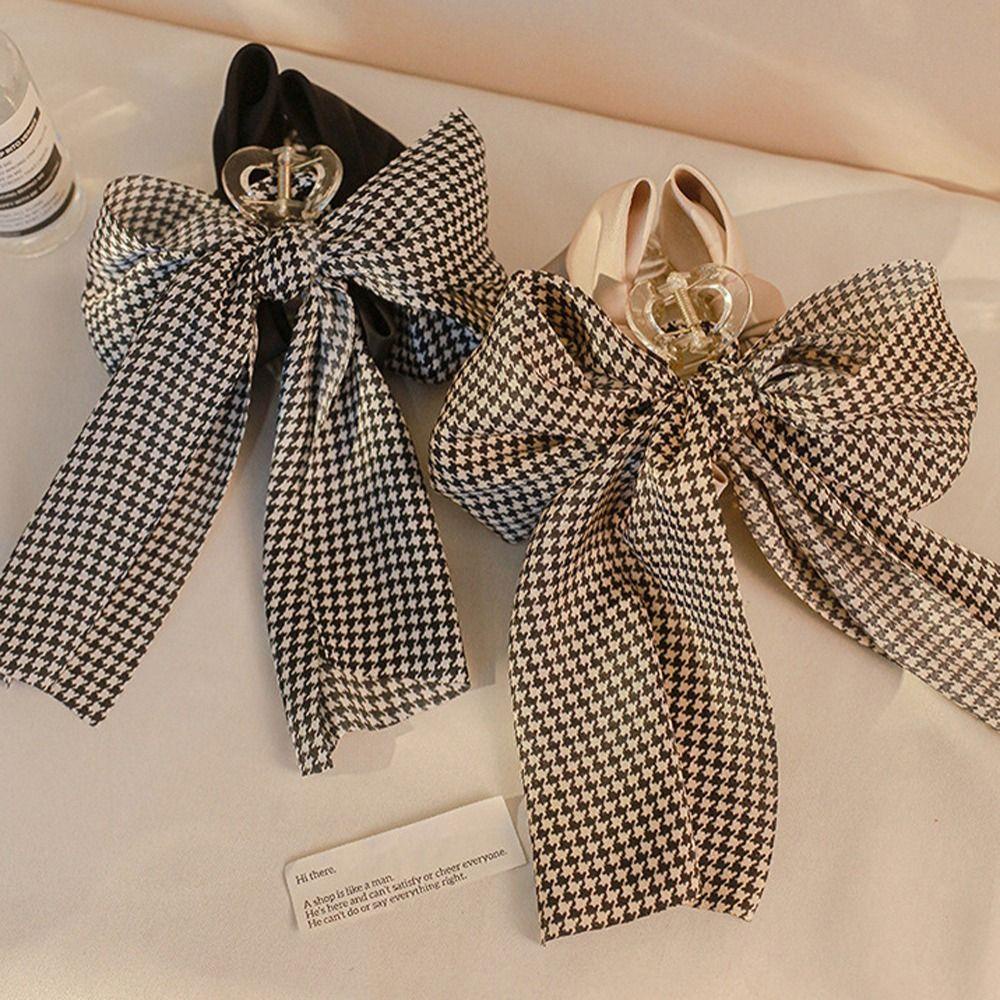 Kẹp Tóc Đính Nơ Ruy Băng 26Ede Ngọt Ngào Thanh Lịch Giá Đỡ