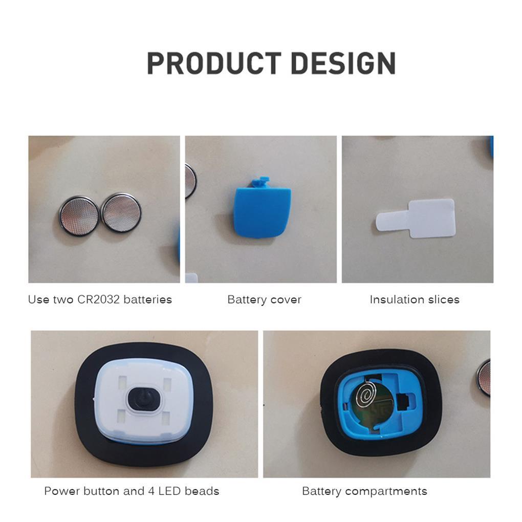 Mũ Dệt Kim Phát Sáng Giữ Ấm Tiện Dụng Khi Đi Câu Cá