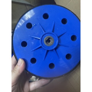 Đế chà nhám tường 180mm - đế trà có lỗ vát