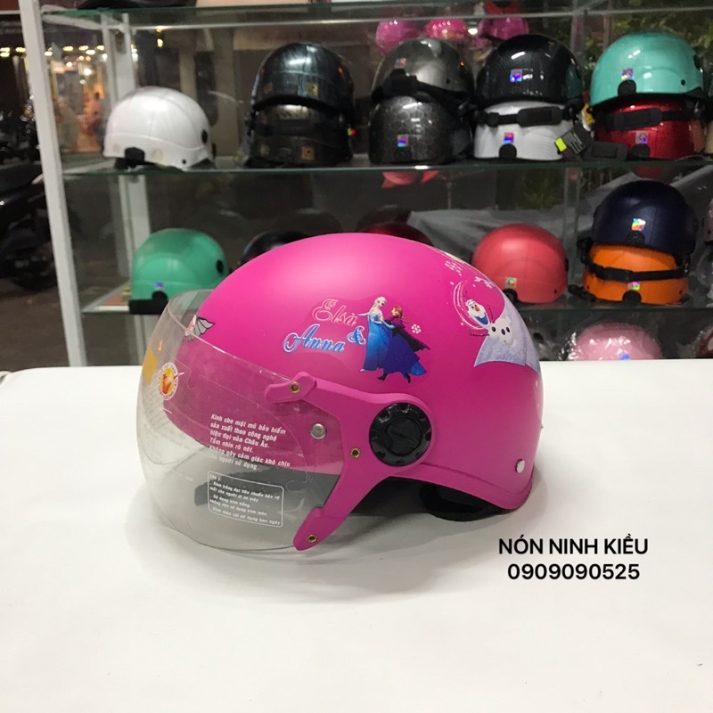 MŨ BẢO HIỂM TRẺ EM KÍNH  ELSA Form lớn