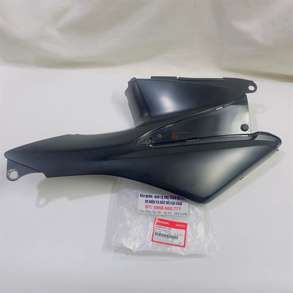 Ốp trung tâm trái Wave A / RS / S 100 Zin Honda - 64360KTL740