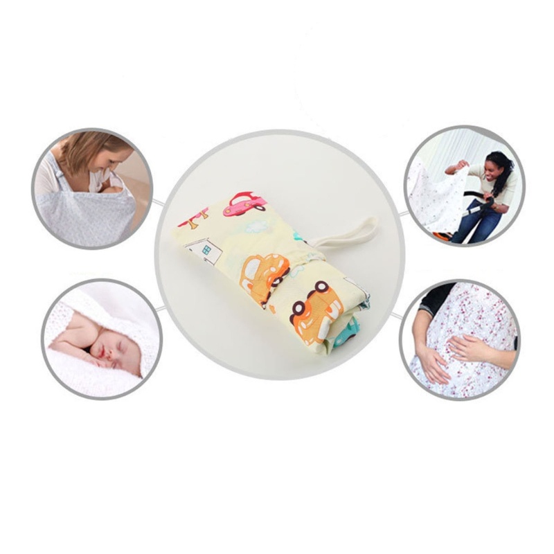 Khăn Choàng Che Phủ Bà Mẹ Đang Cho Con Bú
