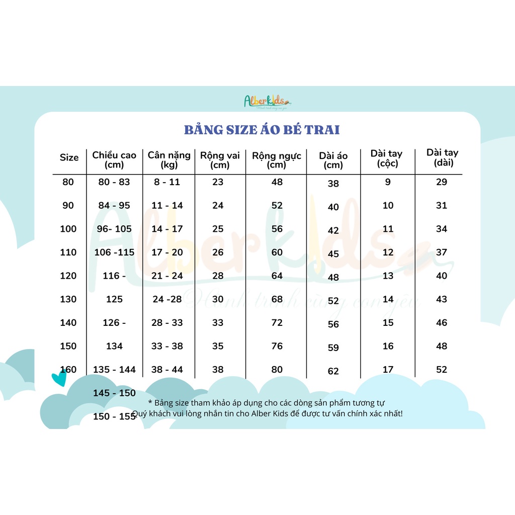 Bộ nỉ thu đông dài tay ALBER trắng xanh cho bé trai, bé gái 2,3,4,5,6,7,8,9,10,11,12 tuổi [AG0120]