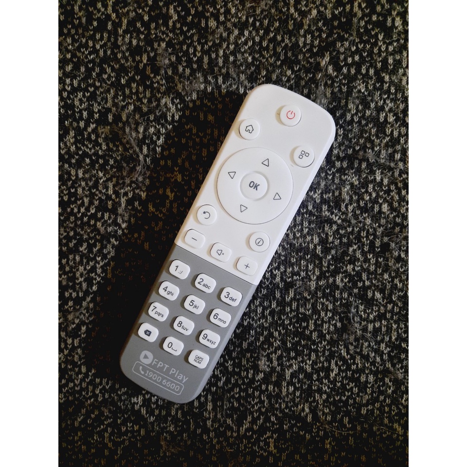 Remote Điều khiển đầu thu truyền hình FPT Play Box FX6-2ND- Hàng chính hãng mới Tặng kèm Pin!!!