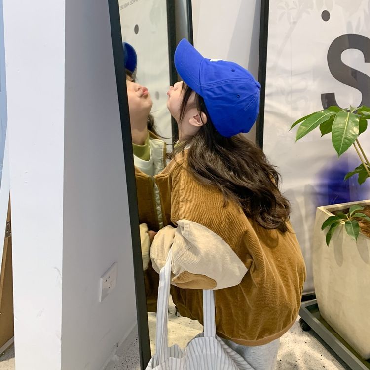 Áo Khoác Bóng Chày Dáng Vừa Dày Dặn Thời Trang Thu Đông Cho Bé Trai