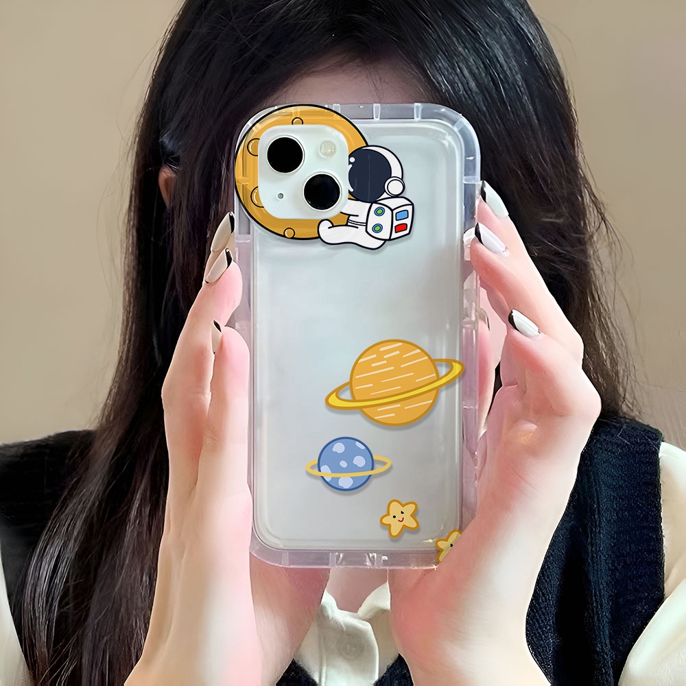 Ốp Điện Thoại In Hình Hành Tinh Cho iphone 14promax 11 13 12 7Plus 6 6s XR X XS Max