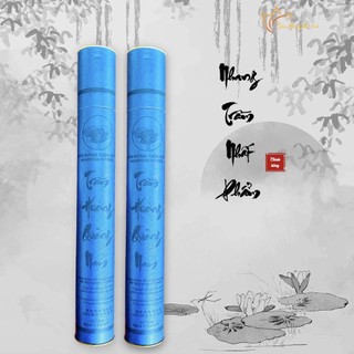 Hộp Nhang Trầm Hương Quảng Nam PHƯƠNG BẢO ÂN  Loại Đặc Biệt - Hương Thơm Tự Nhiên Không Hóa Chất An Toàn - Hộp 100 Nén
