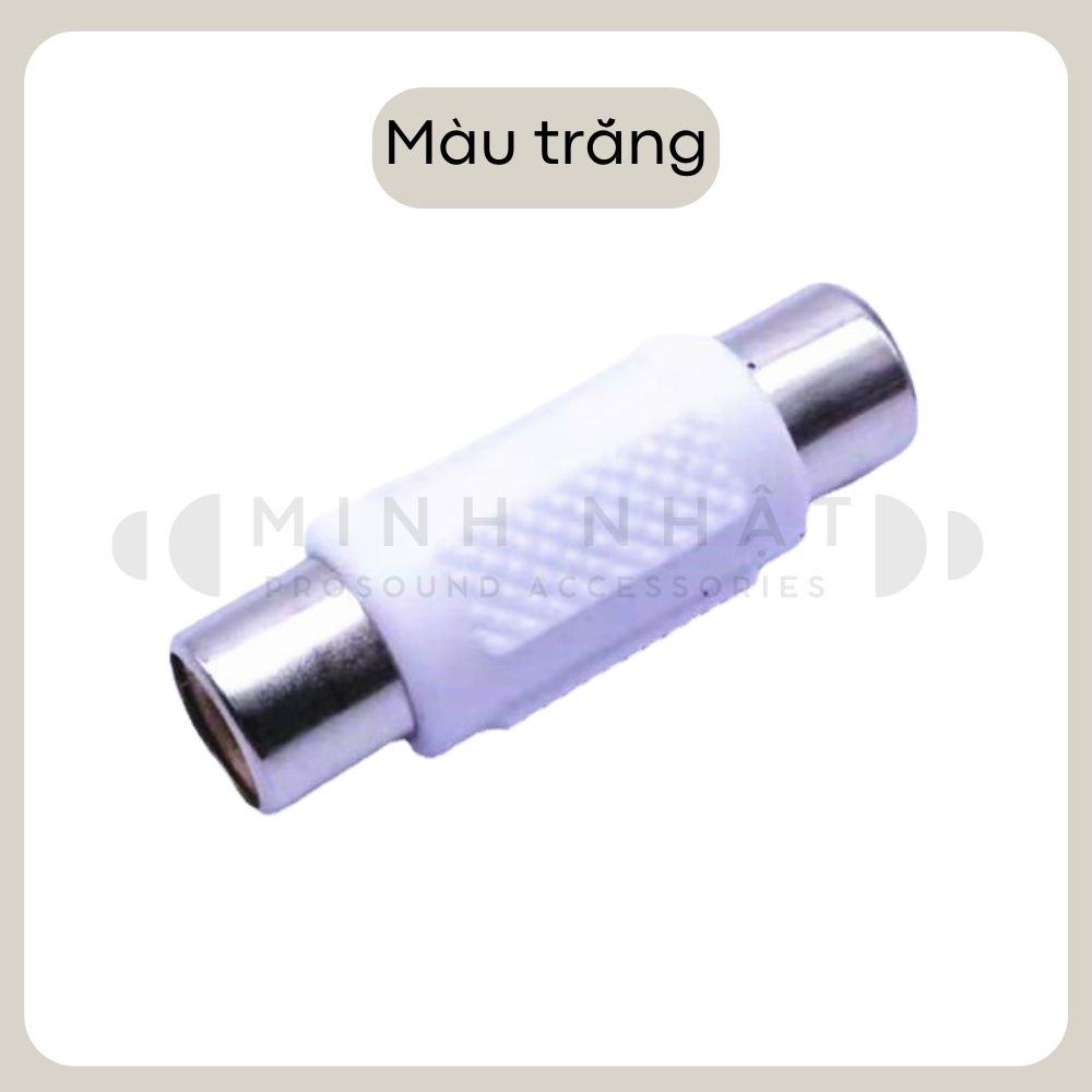 Jack nối RCA  kết nối âmly, laptop, máy tính, điện thoại, Mixer, Micro, soundcard chuyên dụng cho âm thanh